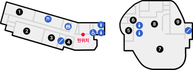 생활관 1층 약도 이미지