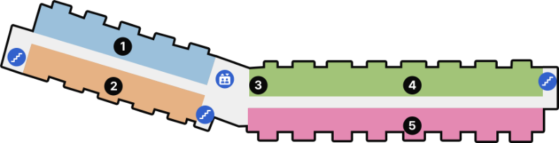 생활관 4층 약도 이미지